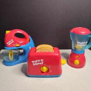 Play Home Toys Toaster Blender & Mixer Pretend Play Kitchen Appliances Works